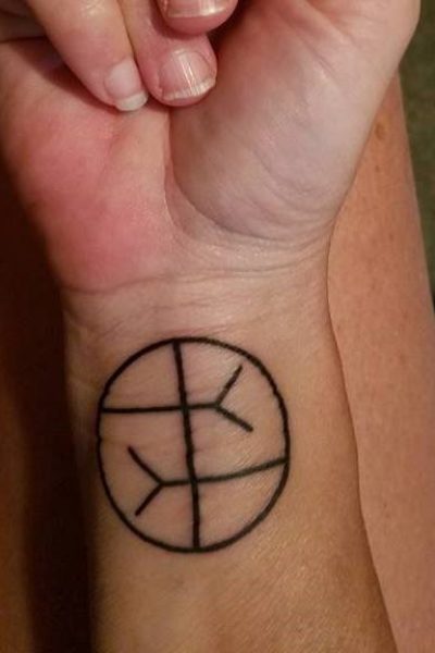 Ronda says, "Thank you for doing what you do. I talk about this all the time and couldn't wait to get my tattoo to be able to spread the love. "